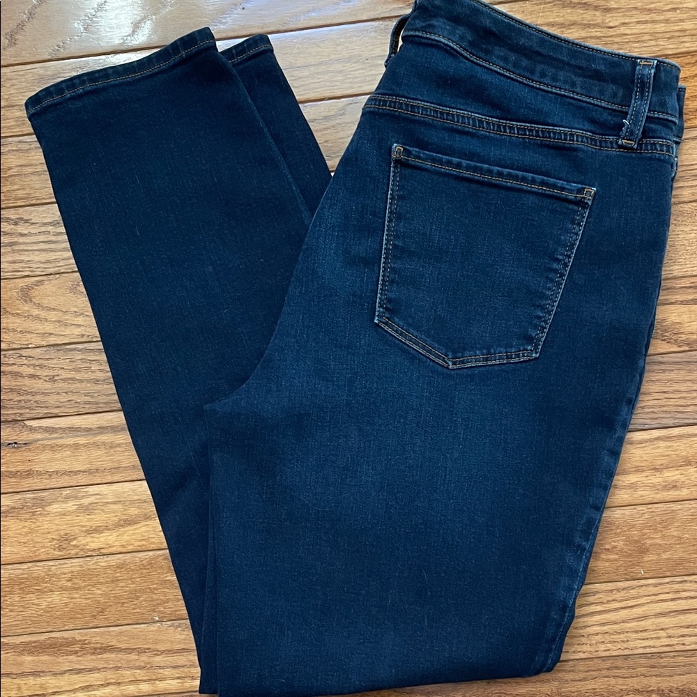 Talbots size 14 Deep Blue Slim Ankle Jeans